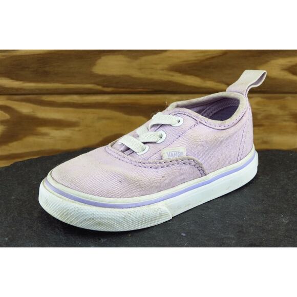 VANS Toddler Girls 5 Medium‎ Purple Skateboarding Fabric 721356 - Picture 1 of 7